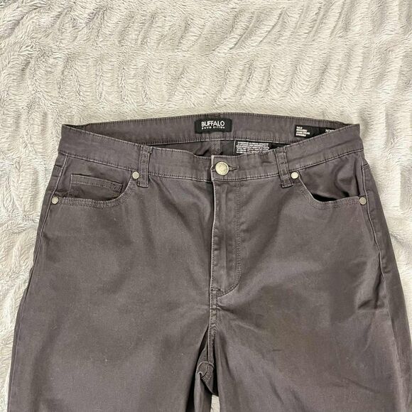 Buffalo David Bitton Hope Jeans Women 14/34 Mid Rise Skinny Gray Stretch Denim - Picture 3 of 9